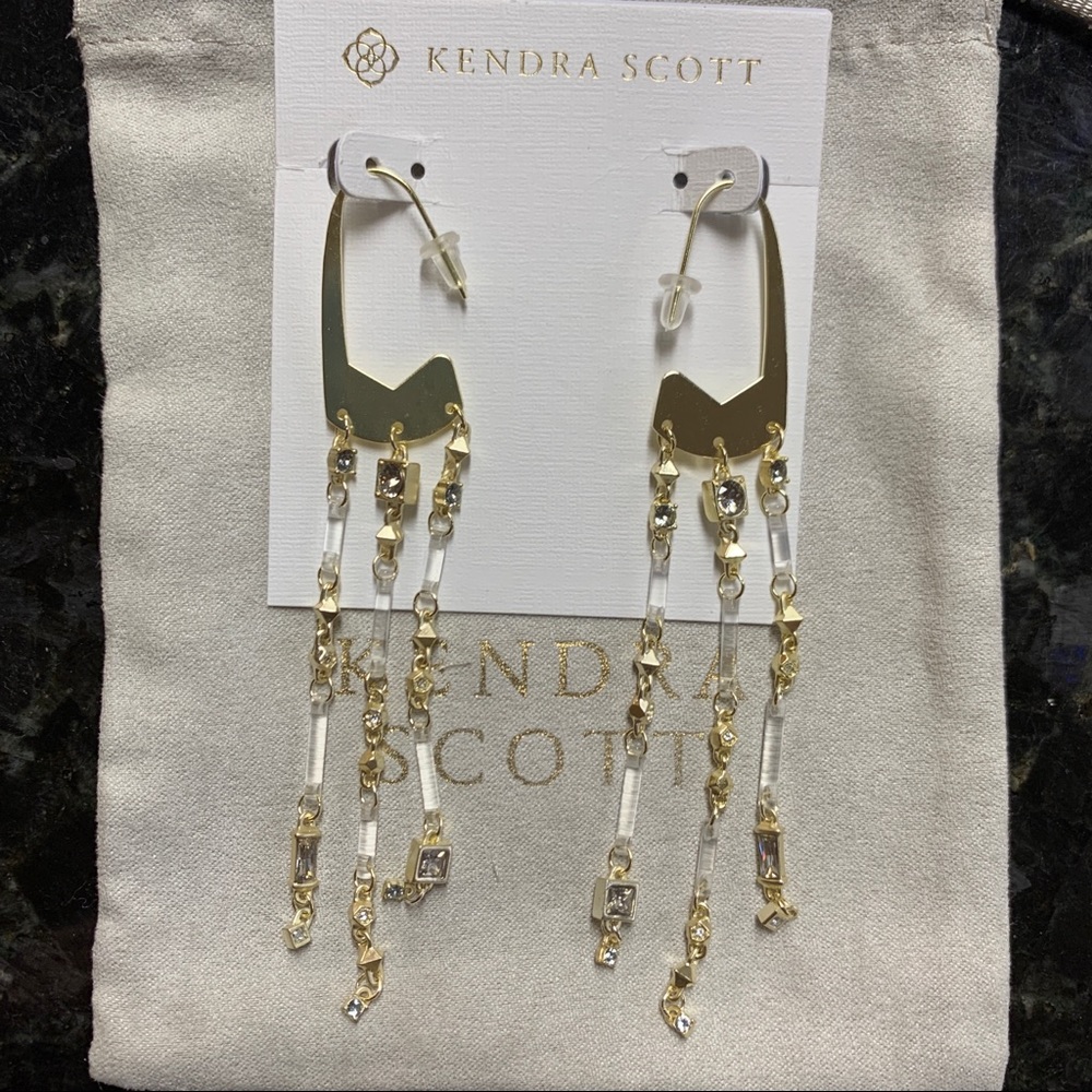 Brand New Kendra Scott Corza Statement Earrings